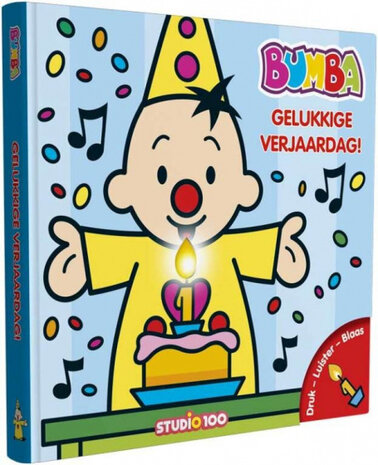 kartonboek Bumba Gelukkige Verjaardag 16 cm karton