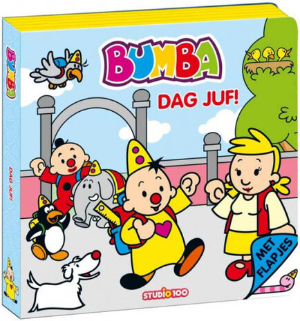 babyboek Bumba Dag juf! junior 19 x 19 cm foam