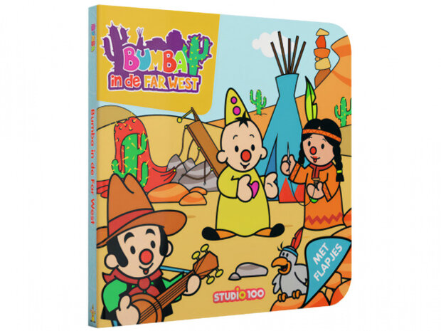 leesboek Bumba Far West junior 19,2 x 19,2 cm karton