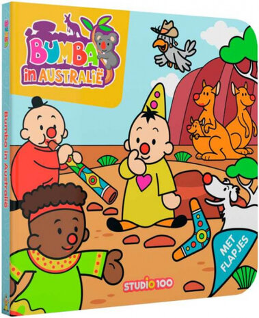 leesboek Bumba Australi&euml; junior 19,2 x 19,2 cm karton