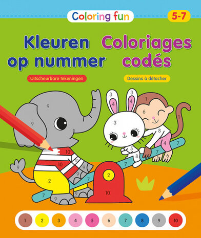 Coloring Fun - Kleuren op  nummer