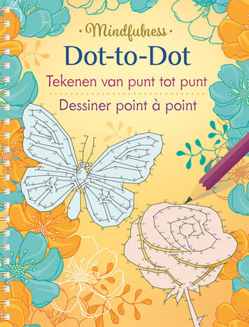 tekenen van punt tot punt Dot-to-dot - Mindfulness