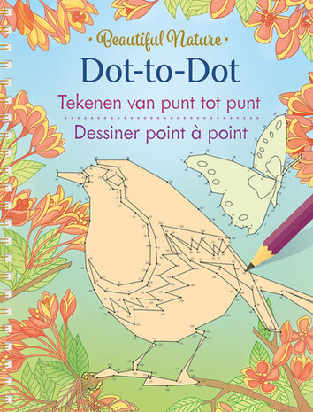 tekenen van punt tot punt Dot-to-dot - Beautiful nature