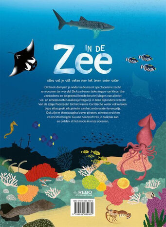 kinderboek In de zee