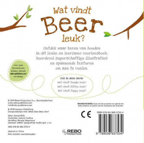 Wat vindt beer leuk?