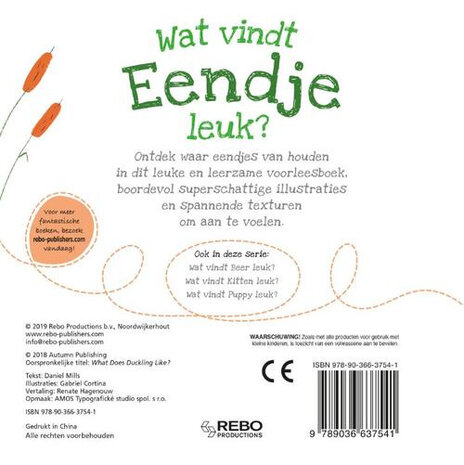 Wat vindt eendje leuk?