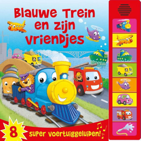 geluidboek Blauwe trein en zijn vriendjes