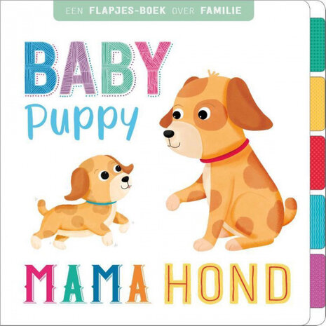 voorleesboek Baby puppy, mama hond