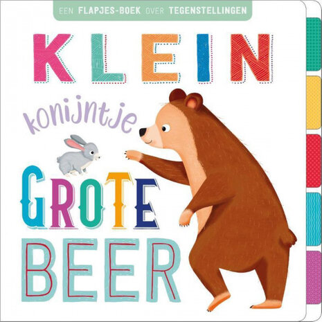voorleesboek Klein konijntje, grote beer