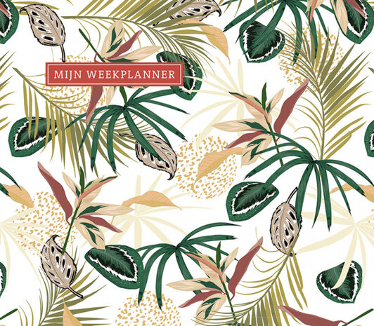 Mijn weekplanner - Tropical