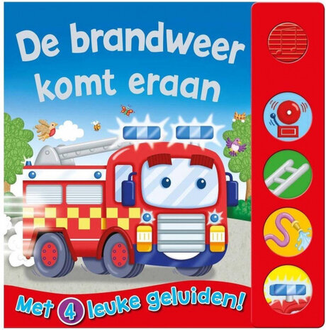 geluidboek De brandweer komt eraan
