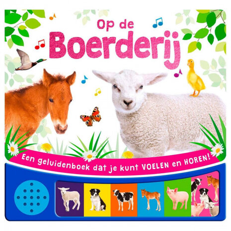 geluiden- en prentenboek Boerderij