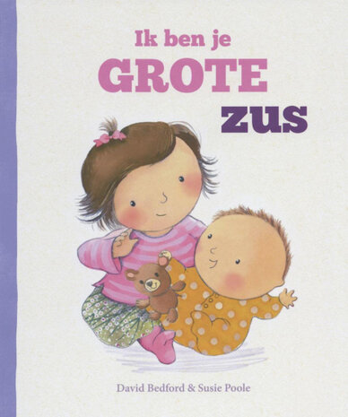 kinderboek Ik ben je grote zus 29,5 x 25,5 cm