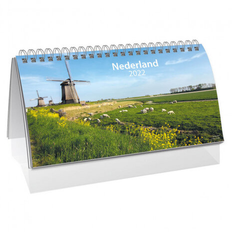bureaukalender Holland 2022 21 x 14 cm papier