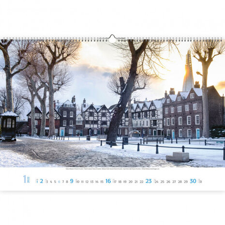 wandkalender London 2022 papier 39 x 58 cm