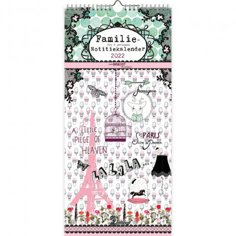 familieplanner Studio Onszelf Parijs 2022 papier