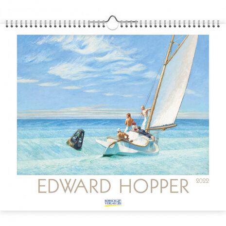 kalender Edward Hopper 2022 papier 46 x 55 cm