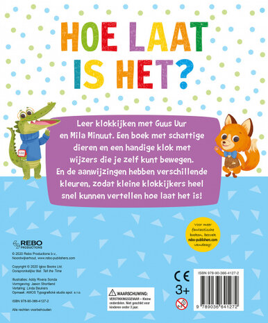 leerboek Klokboek - Hoe laat is het?