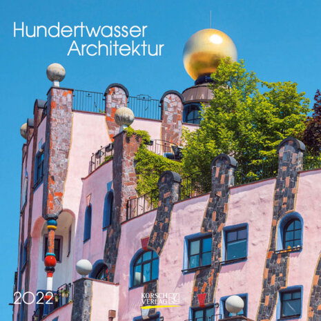 wandkalender 2022 Hundertwasser Architektur 30 cm