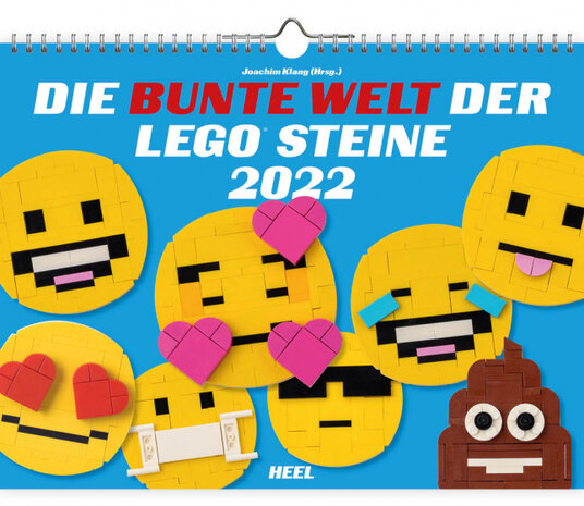 wandkalender 2022 Lego 24,5 x 32 cm papier