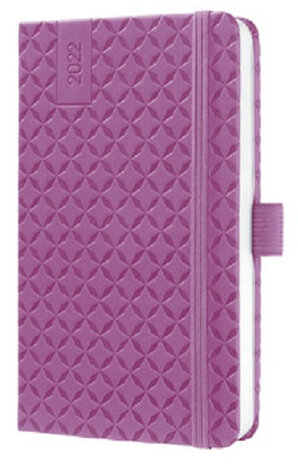 weekagenda 2022 Jolie Flair A6 hardcover lila