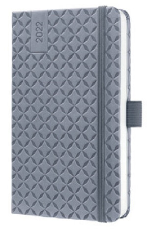 weekagenda 2022 Jolie Flair A6 hardcover grijs