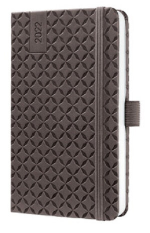 weekagenda 2022 Jolie Flair A6 hardcover bruin