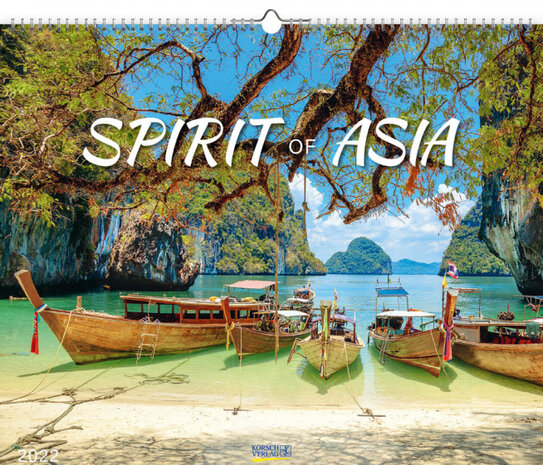 wandkalender 2022 Spirit of Asia 45,5 x 55 cm papier