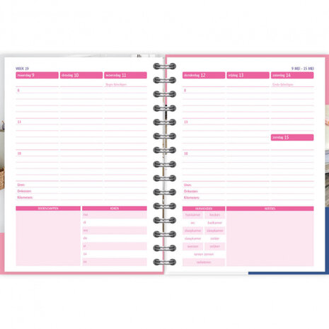 agenda 2022 Plan-Point Organizing 19,5 x 16 cm papier