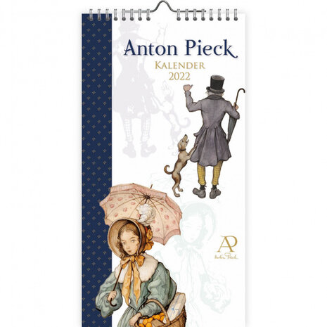 kalender 2022 Anton Pieck 34 x 18,5 cm papier