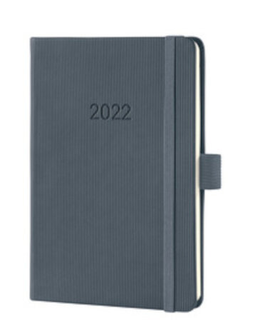 weekagenda 2022 Conceptum A6 hardcover grijs 176 pagina&#039;s