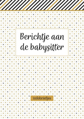 infobriefjes - Berichtje aan de babysitter