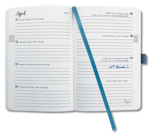 weekagenda 2022 Jolie A6 hardcover 174 pagina&#039;s