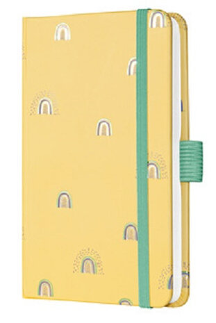 weekagenda 2022 Jolie A6 hardcover geel 174 pagina&#039;s