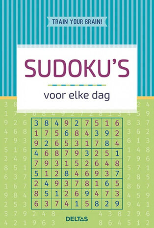 Train your brain! Sudoku&#039;s voor elke dag 20 x 13,7 cm