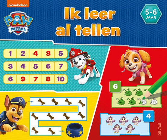 Ik leer al tellen Paw Patrol