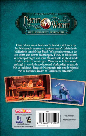 leesboek Nachtwacht: Het vervloekte perkament