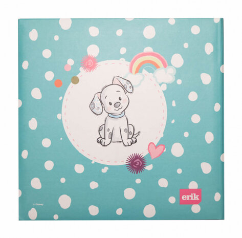 fotoalbum 101 Dalmati&euml;rs hardcover 10 x 15 cm groen