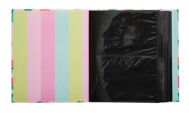 fotoalbum Strawberry hardcover 10 x 15 cm roze