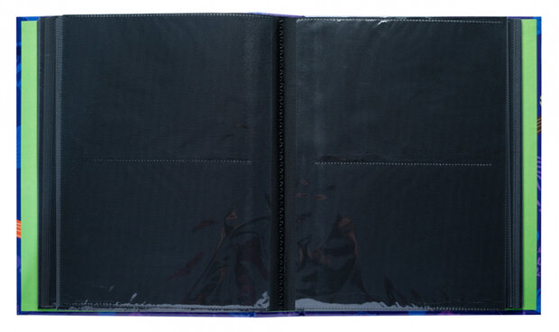 fotoalbum Luiaard hardcover 13 x 20 cm blauw