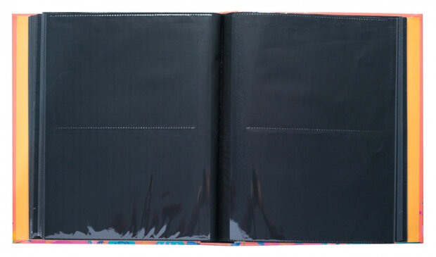 fotoalbum Lama hardcover 13 x 20 cm oranje