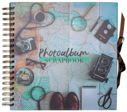 fotoalbum Vintage 13 x 20 cm papier