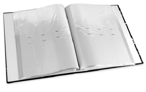 fotoalbum Umbria 23,8 x 31,5 x 5,2 cm papier zwart