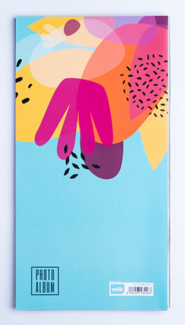 fotoalbum Abstract Summer paperback 10 x 15 cm blauw
