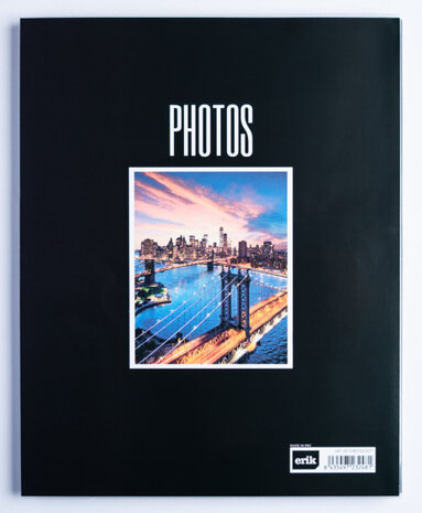 fotoalbum New York paperback 13 x 20 cm blauw