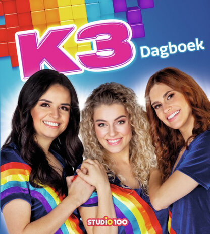 dagboek K3 meisjes blauw