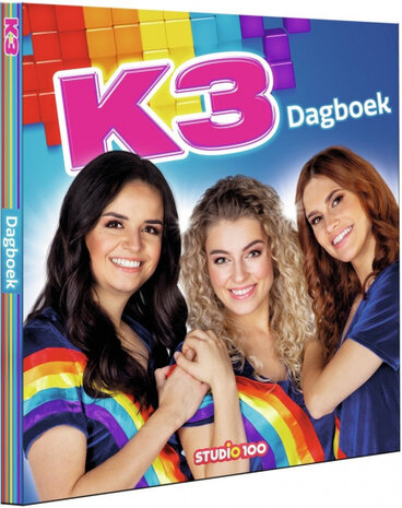 dagboek K3 meisjes blauw