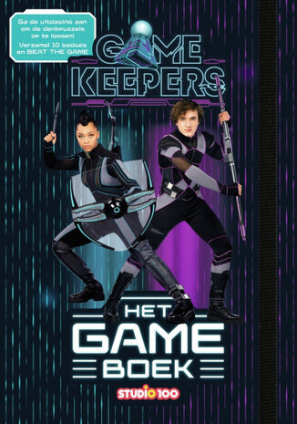 gameboek Gamekeepers junior zwart/paars/groen