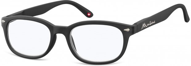 leesbril blauwlichtfilter zwart sterkte +1,50