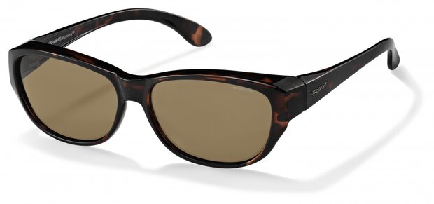overzetzonnebril P8407 0BM/IG dames havana/bruin